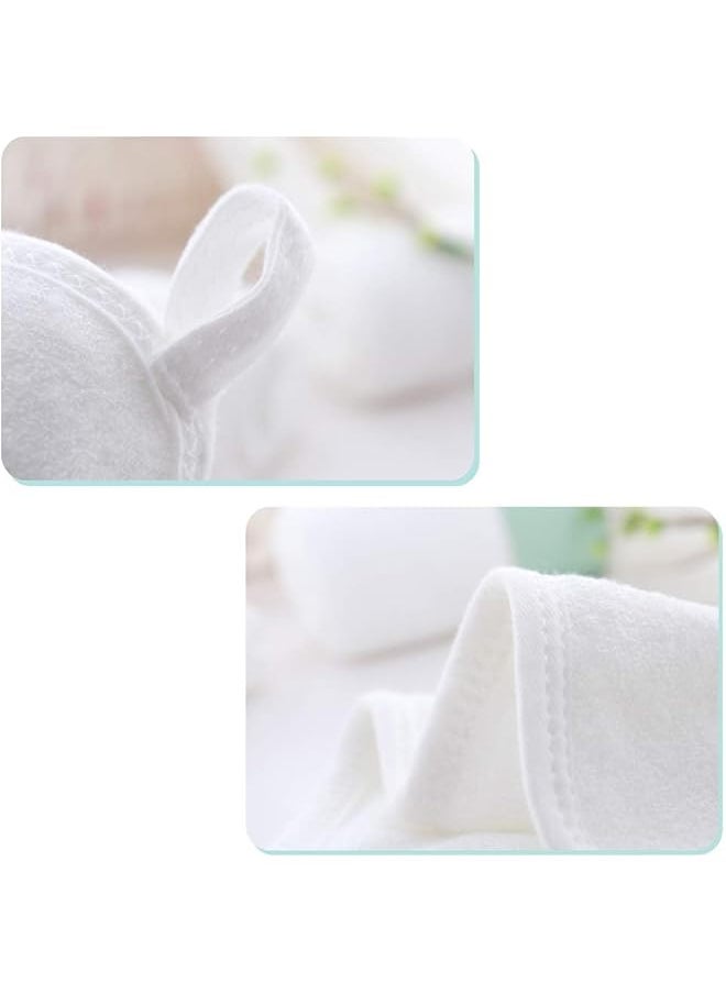 erorex Baby Washcloths Rayon Made From Bamboo 2 Layer Ultra Soft Absorbent Newborn Bath Face Towel  - Image 4