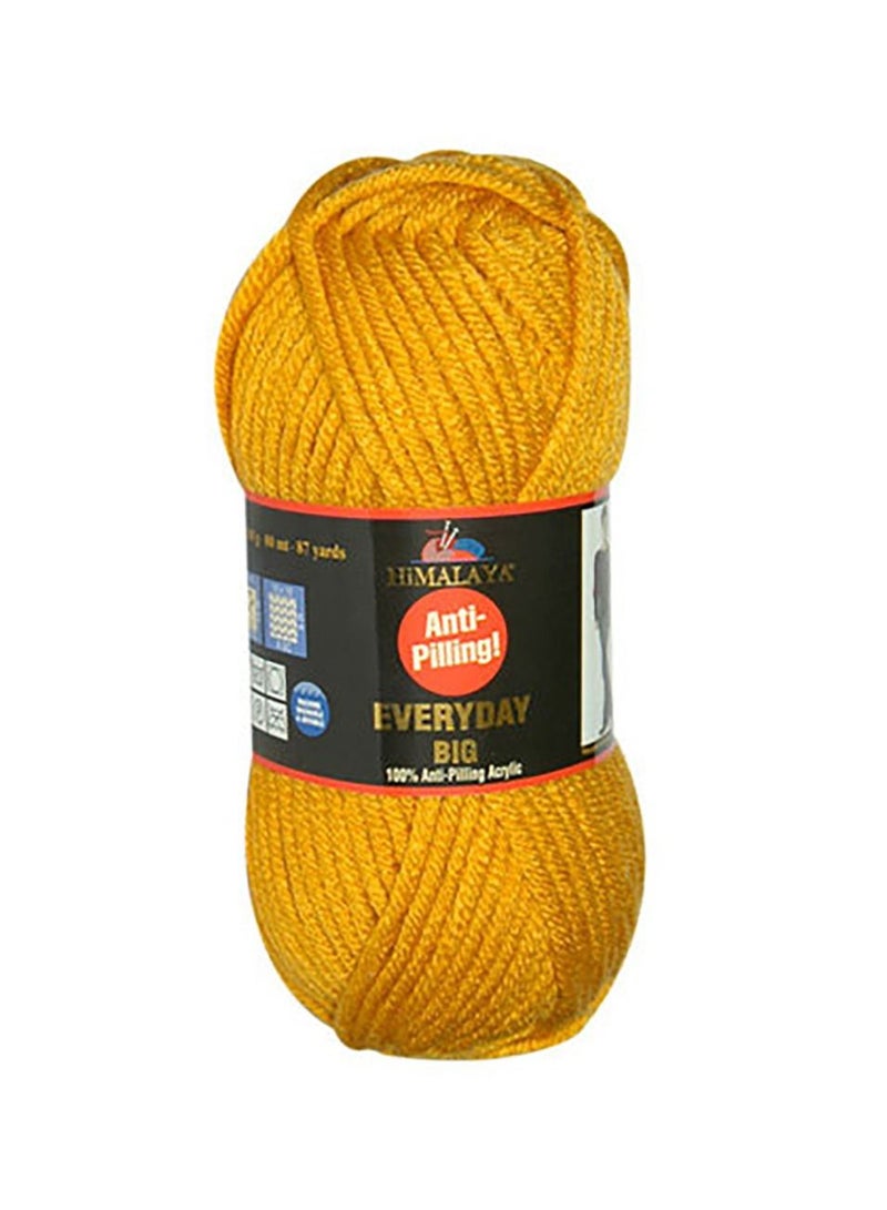 HİMALAYA Acrylic Yarn EVERYDAY BİG - Yellow Color 70806