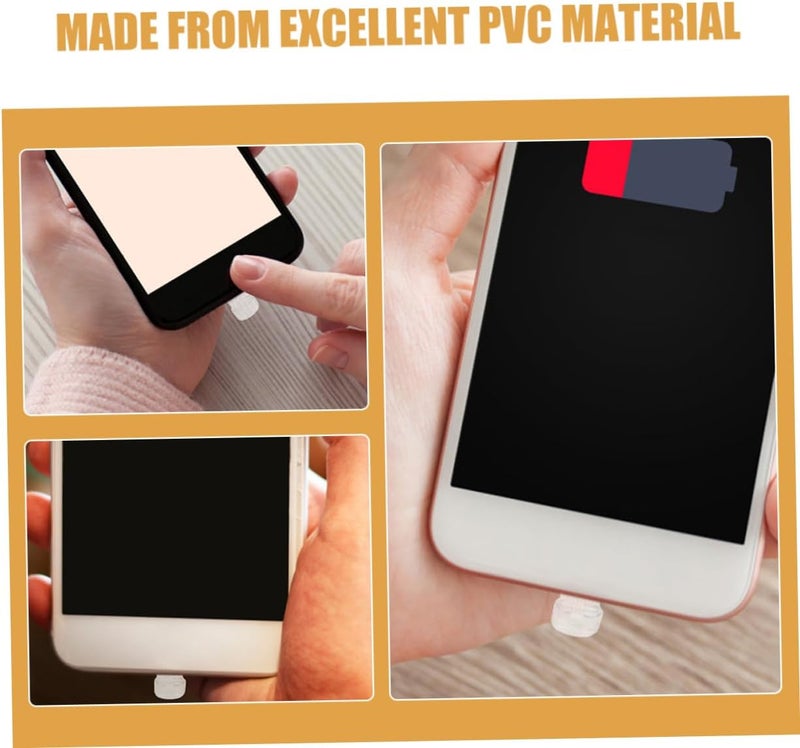 POPETPOP 20pcs Phone Charging Port Dust Plugs for Ports Protective Caps for Mobile Devices Design to Keep - Image 3