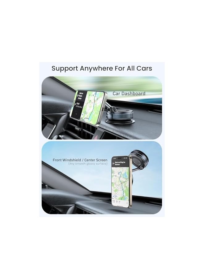 Green Tiger Car Mount Magnetic Car Phone Holder,360° Rotation Retractable Accessories,holder in car for Gym/Mirror/Smooth Surface - Image 5