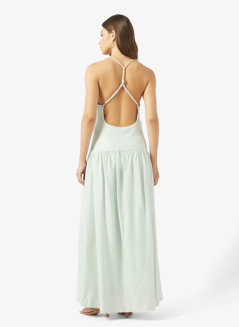 ELLA Strappy Dress With Drop Waist
