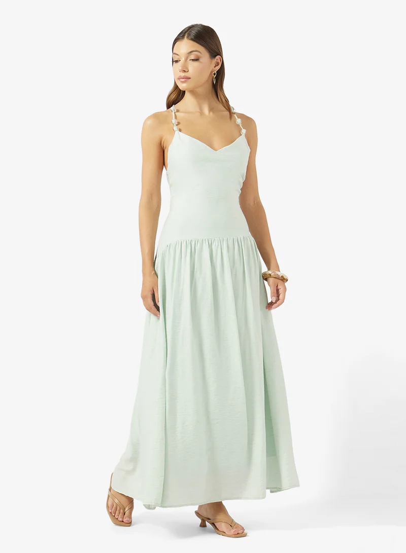 ELLA Strappy Dress With Drop Waist