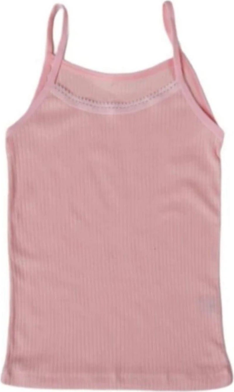 Berrak 6005 Girls Modal Rope Strap Undershirt 12 Pieces  - Image 2