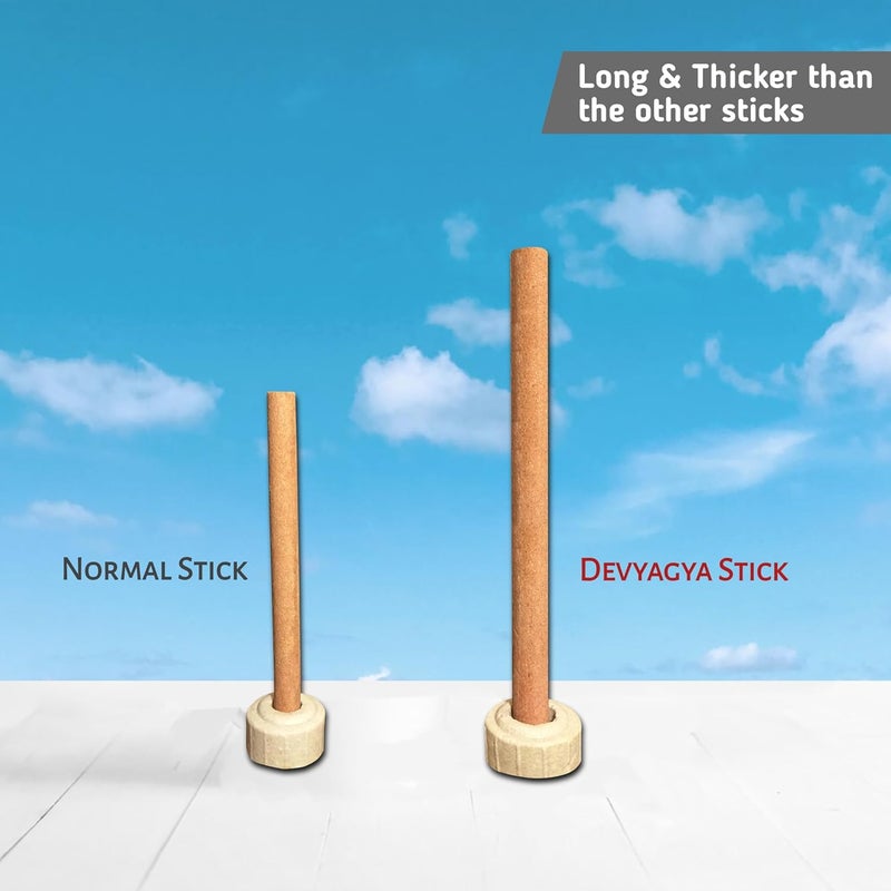Devyagya Mysore Chandan Dhoop Incense Sticks Large Sticks Charcoal Free Chandan Dhoop Dhoopsticks 300G Long Lasting Fragrance for Home Office and Meditation Offer Applicable - Image 3