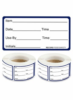 Removable Food Storage Labels Freezer 500 Pcs 1.2 x 2 in Stickers Refrigerator Adhesive Paper Labels, Roll - pzsku/Z31045047767F8D375F45Z/45/_/1700205327/1b3d14cc-3d96-4ce3-bfc4-2b5608e78752