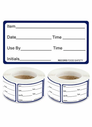 Removable Food Storage Labels Freezer 500 Pcs 1.2 x 2 in Stickers Refrigerator Adhesive Paper Labels, Roll - pzsku/Z31045047767F8D375F45Z/45/_/1700205327/1b3d14cc-3d96-4ce3-bfc4-2b5608e78752