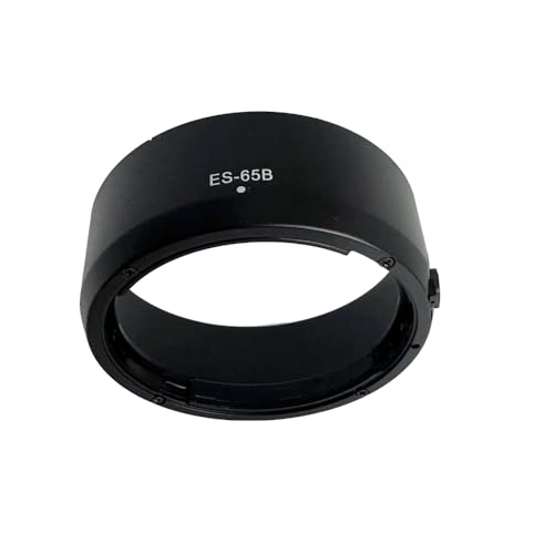 YRTIYO Camera Lens Hood Compatible for Canon EOS R8 R50 R10 R100 Camera w/RF 50mm F1.8 STM Lens, (Replace ES-65B) - Image 2