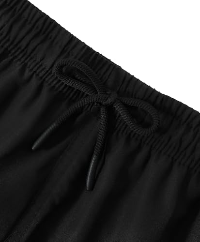 KAILUA SURF Boys Swim Trunks, High-Visibility Safety Colors and American Flag, Quick Dry Kids Shorts, Sizes 2T-16 (Black,56) - Image 3