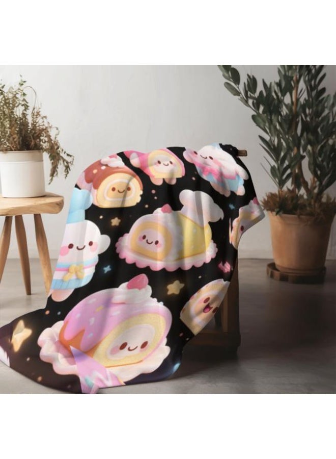 عام Wisdom Fairy (أحدث) بطانية رقيقة من الفانيلا (دافئة ومريحة، ومناسبة للنوم، واستخدام اللعبة، وإزالة الغبار والرمل) 150 سم * 200 سم - 23 - Image 3