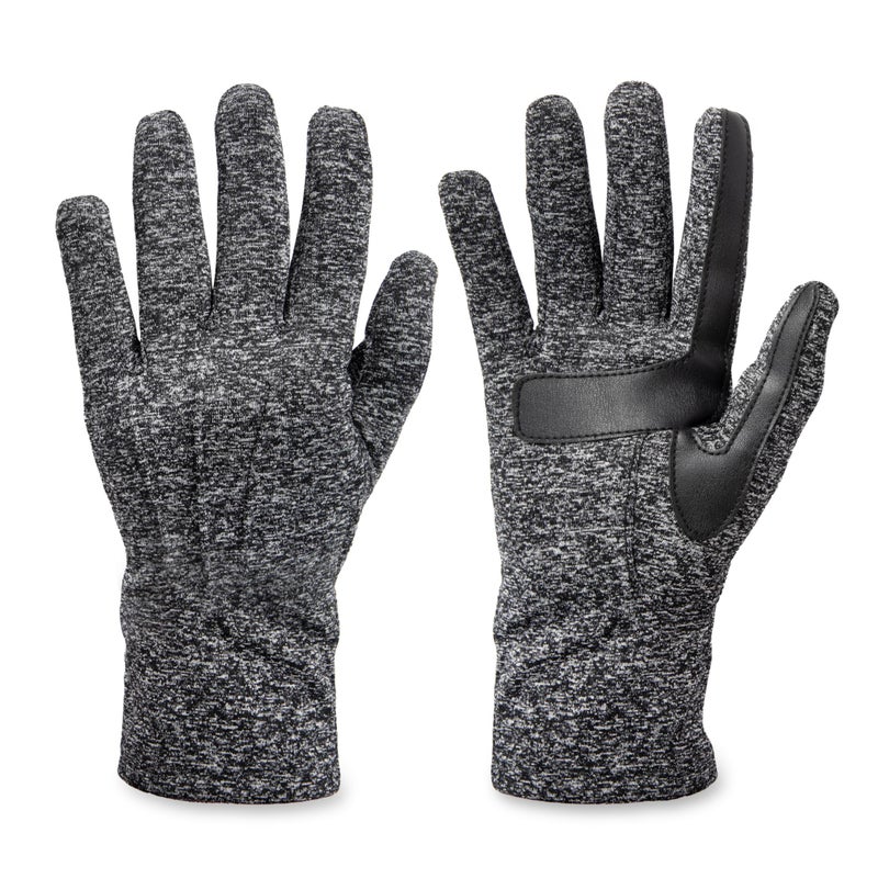 isotoner Women's Water Repellent Touchscreen Stretch Spandex Fleece Gloves - Image 5