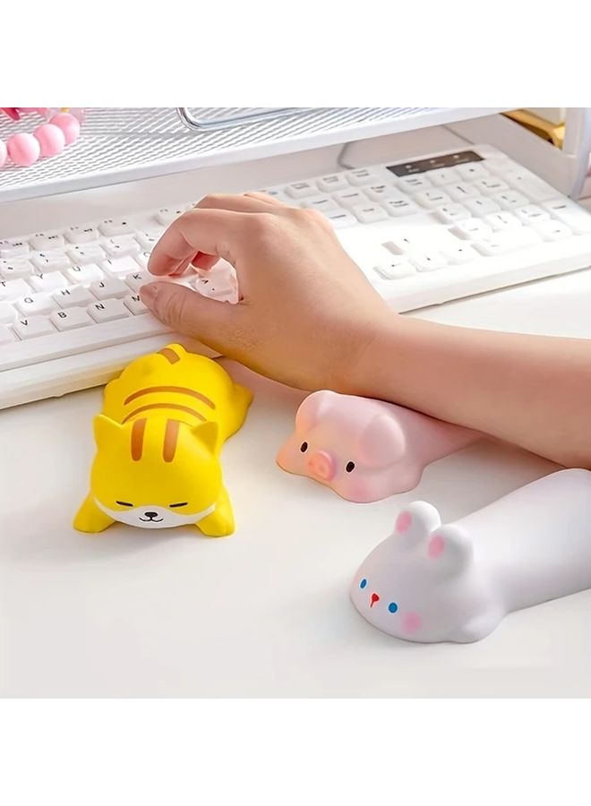 Ergonomic Wrist Rest Mouse Pad The Dog Design Slow Rise PU Cute Office Desk - Image 5