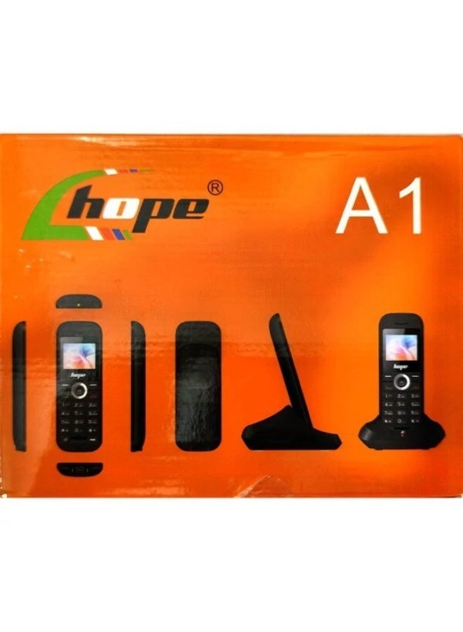 Hope A1 Mobile Phone – Wireless Desktop Landline-Style Phone with SIM Card Support - Image 4