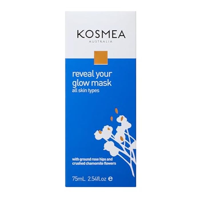 Kosmea Reveal Your Glow Facial Mask, 75 ml, Exfoliating, Suitable for All Skin Types - Image 2
