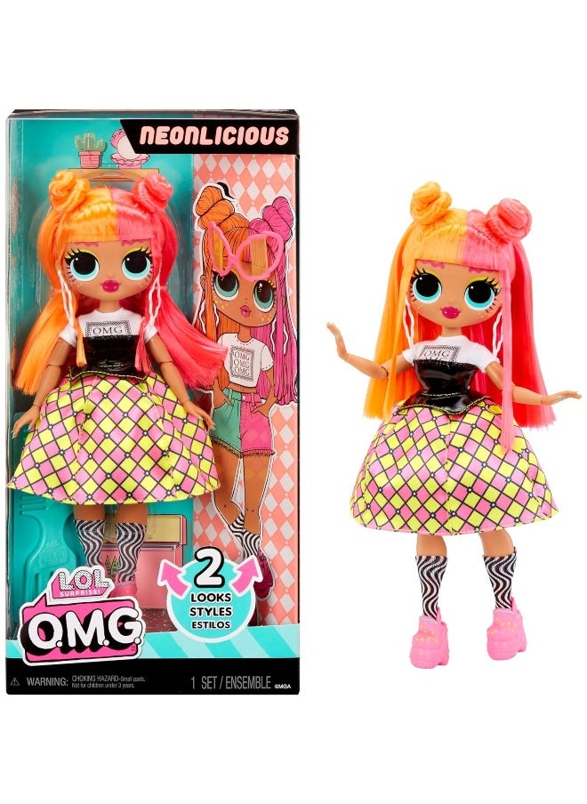 L.O.L. SURPRISE! LOL Surprise OMG Neonlicious Fashion Doll (25 cm)  - Image 4