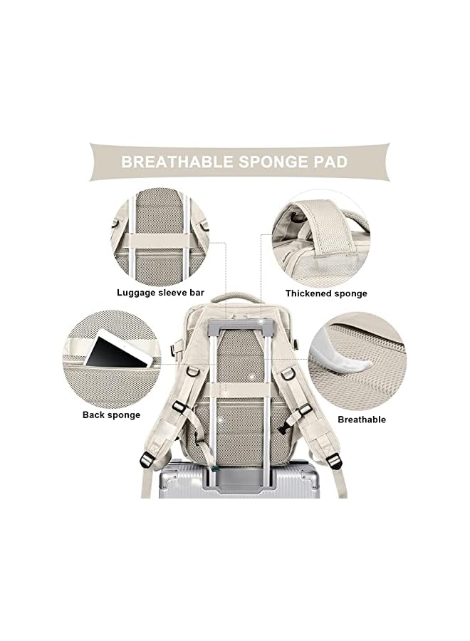 PROMASS Large Travel Backpack, Waterproof Outdoor Sports Rucksack Casual Daypack Outdoor Sports Rucksack Casual Daypack Fit 15.6 Inch Laptop with Shoes Compartment - Image 5