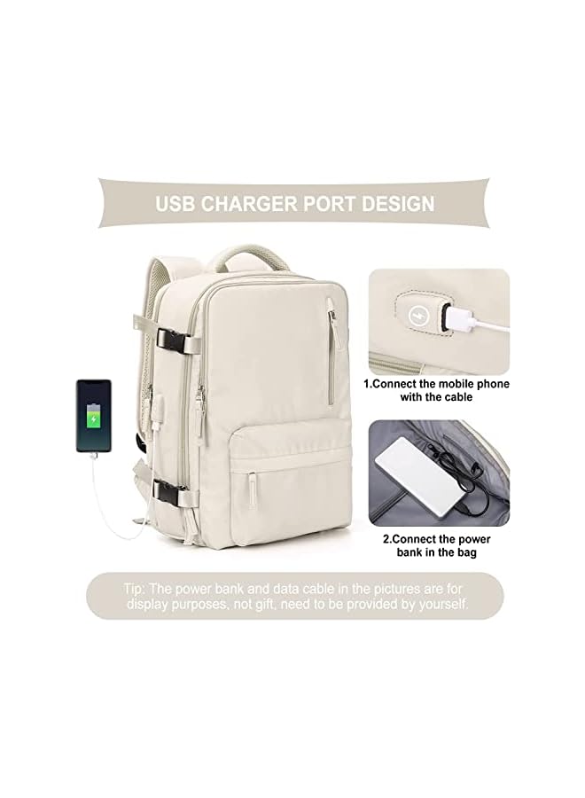 PROMASS Large Travel Backpack, Waterproof Outdoor Sports Rucksack Casual Daypack Outdoor Sports Rucksack Casual Daypack Fit 15.6 Inch Laptop with Shoes Compartment - Image 4