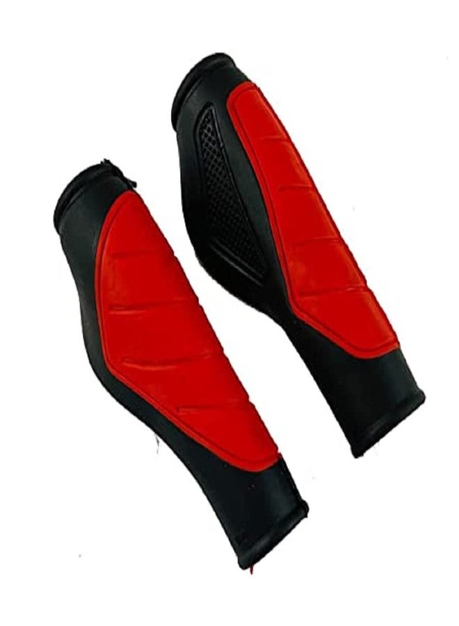 Ilsha® Bicycle Handlebar Grip Set Soft Rubber Non Toxic Anti-Slip Standard Size Colored Cycle Handle Grip Length 13 cm. - Image 2
