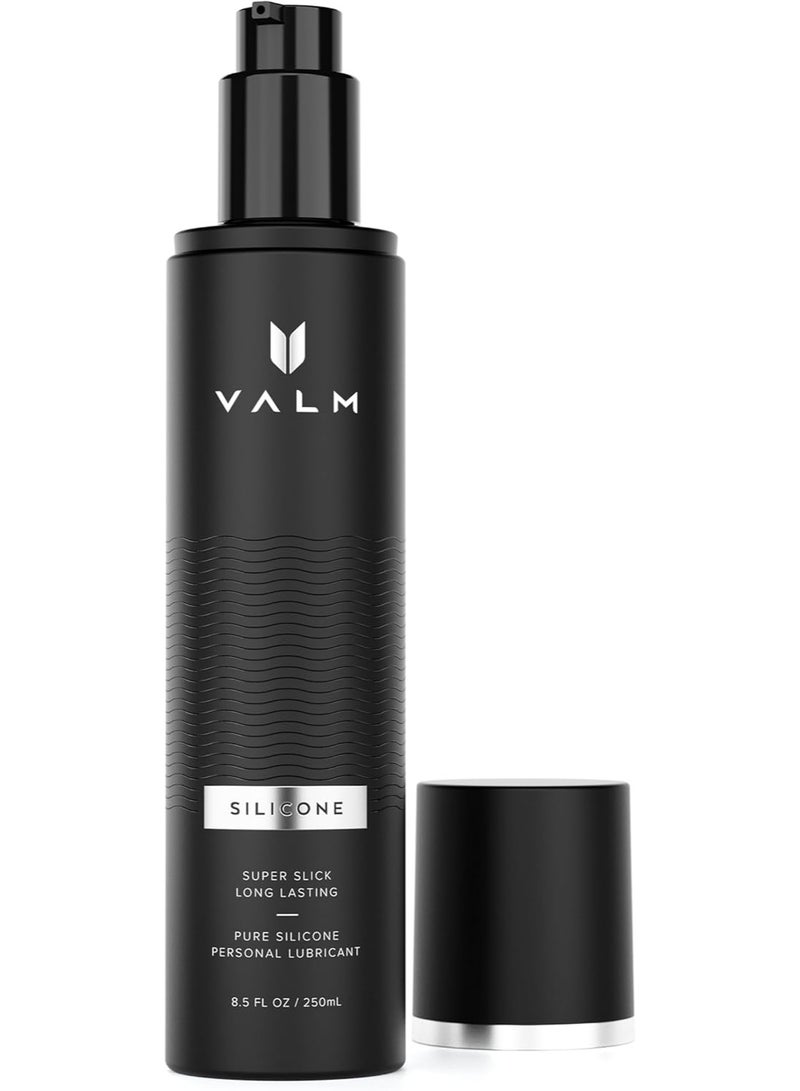 VALM Silicone Based Personal Lubricant for Women and Men - 8.5oz Pump 