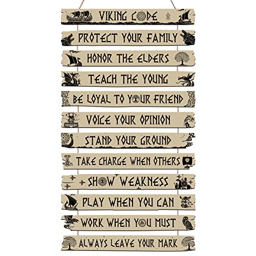 Tatuo ديكور جدار رمز الفايكنج النوردي من تاتيو