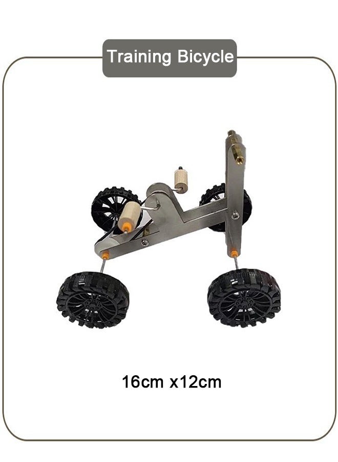 Bird Toys,Intelligence Training Bicycle - Toys for Parrots - for African Grey Cockatoo Conures Pets Cockatiel Macaw Intelligence Training - Image 3