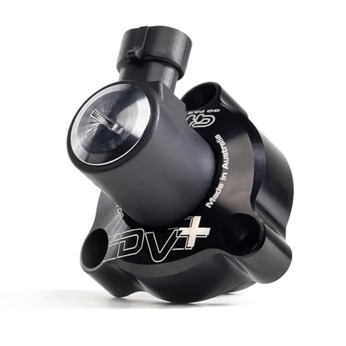 GFB Go Fast Bits Diverter Valve, DV+, Aluminum, Black Anodized, Ford EcoBoost-Series, Each - Image 1