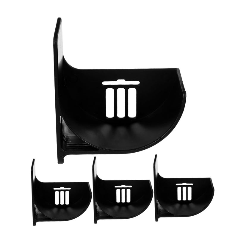 4Pcs Plastic Wall Mounted Refrigerator Bag Holder Kitchen Storage Rack Organizer - Image 2