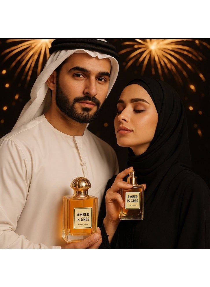 عطر ابتسامات عطر أمبر إز جريس 60 مل - Image 3
