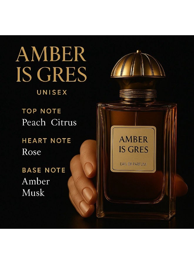 عطر ابتسامات عطر أمبر إز جريس 60 مل - Image 5