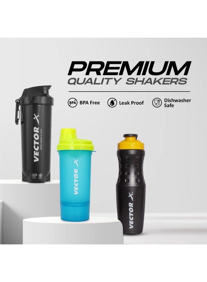 VECTOR X Energy Shaker & Active Bottle & Super Shaker (Pack of 3) - Image 2