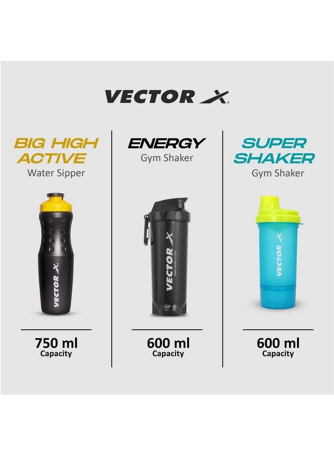 VECTOR X Energy Shaker & Active Bottle & Super Shaker (Pack of 3) - Image 3