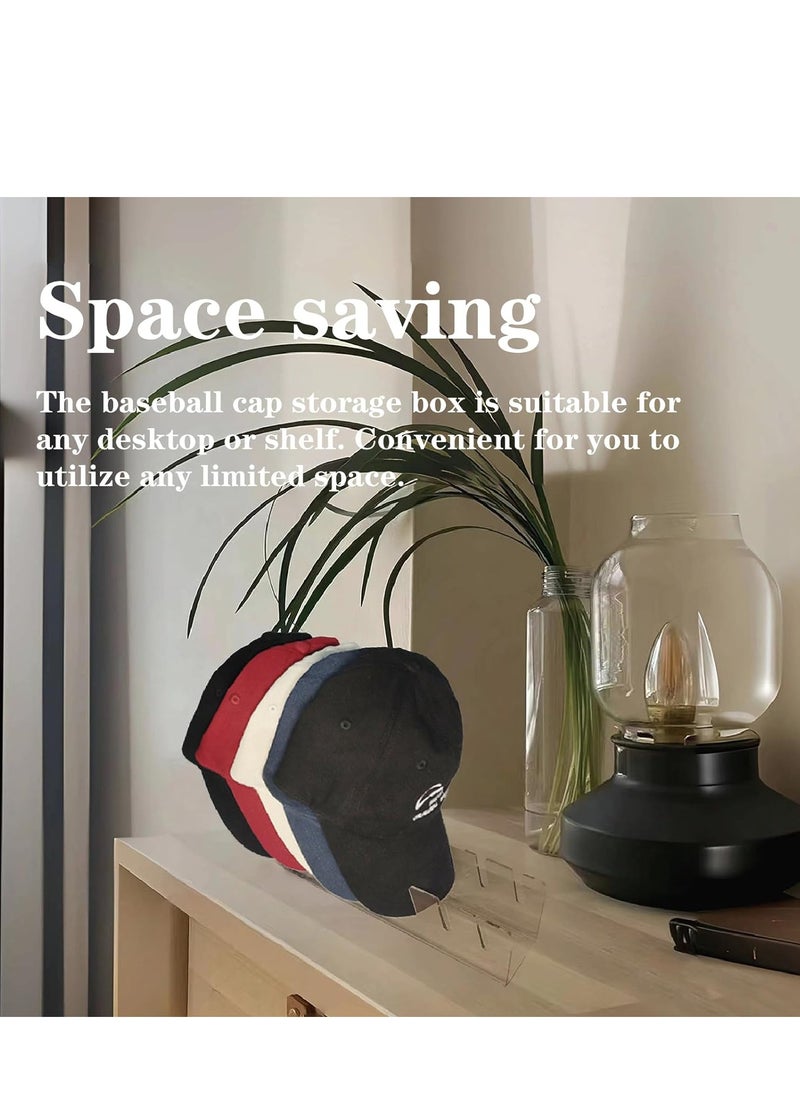 Cool Baby - COOLBABY hat rack is used for displaying and organizing baseball hats. It is suitable for 14 transparent baseball caps on bedrooms, wardrobes, and dressing tables - Image 1