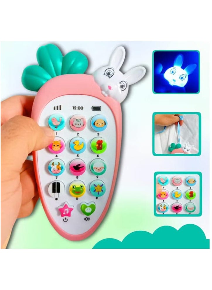 Kavana mobile toy for one year old children - portable toy for children, musical toys for children with 3D lights, mobile toy, mobile toys for children, musical toys for children