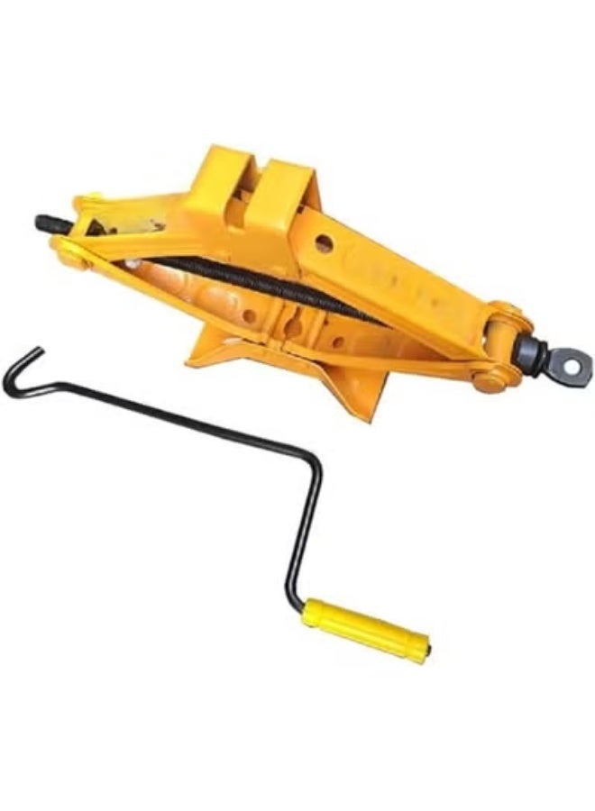 Professional Foldable Car Tire Change Tool for Manual Scissor Lifts – 1.5 Ton, With Wrench and Key (Code: 9094)