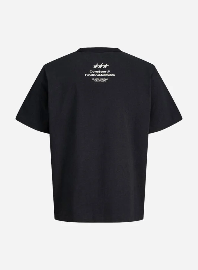 JACK & JONES Jack And Jones JCOSIGNAL Graphic Crew Neck T-Shirt