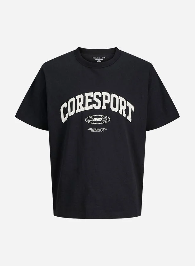 JACK & JONES Jack And Jones JCOSIGNAL Graphic Crew Neck T-Shirt