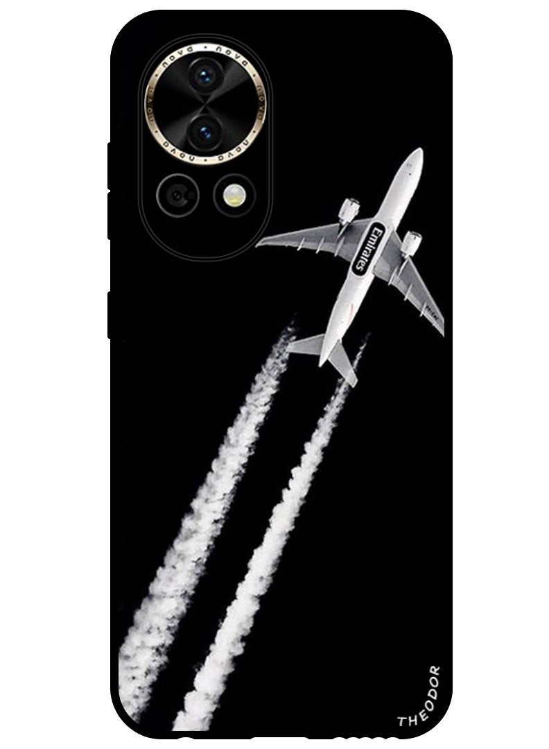 Theodor Protective Case Anti Scratch Shock Proof Bumper Cover For Huawei Nova 12 Pro Plane - Image 1