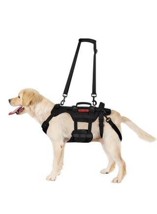 OneTigris Dog Lift Harness for Large Dogs, Dog Hip Support Brace, Full Body Dog Lifter with Handles Invictus Multifunctional Mobility Assistance Vest for Back Legs (Black, Medium) - pzsku/Z310653CA9A84548EFD2CZ/45/_/1736426560/32d3c3f9-25f8-4d15-b2c4-d8dc55e2f921