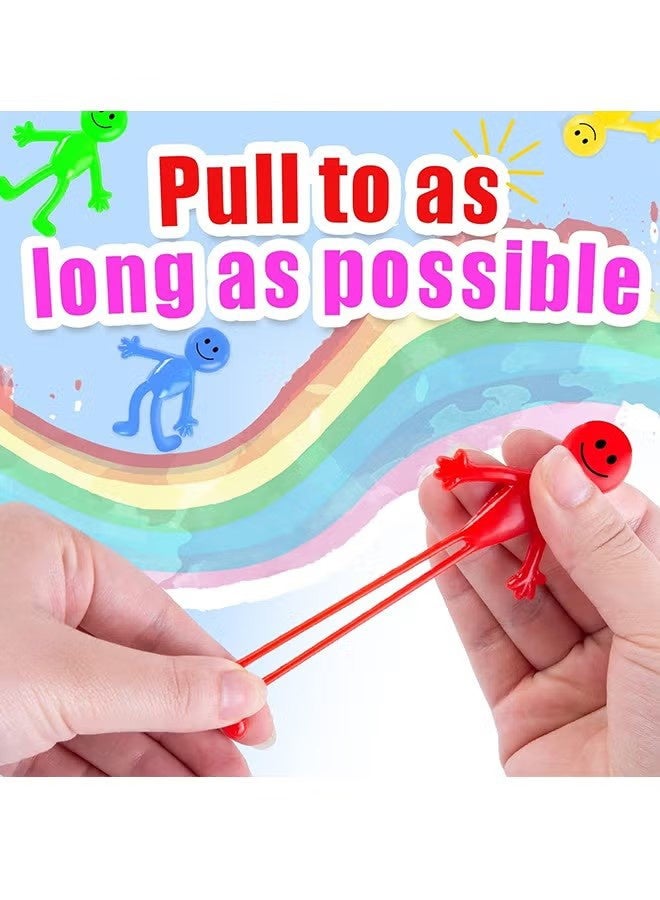Happy D 12 Pack Stretchy Bendable Toys, with Assorted Fun Colors, Sticky Stretchable Slimy Gooey Texture Toy for Stress Anxiety Relief, Great for Party Favor - Image 3