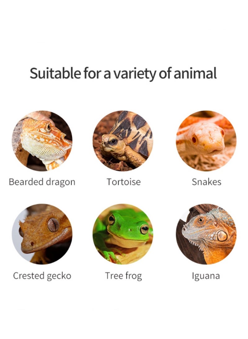 REPTIZOO REPTIZOO Organic Bark Chips Expandable Substrate Block for Reptiles, Snakes, Tortoise, and Amphibians, Natural Fiber Free Husks, Clean Breeding (4l)  - Image 3