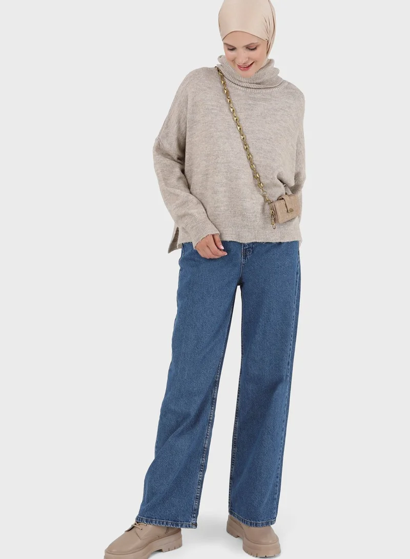 Benin by modanisa High Waist Jeans