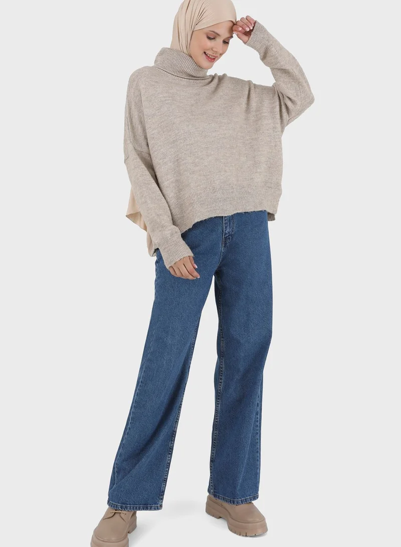 Benin by modanisa High Waist Jeans