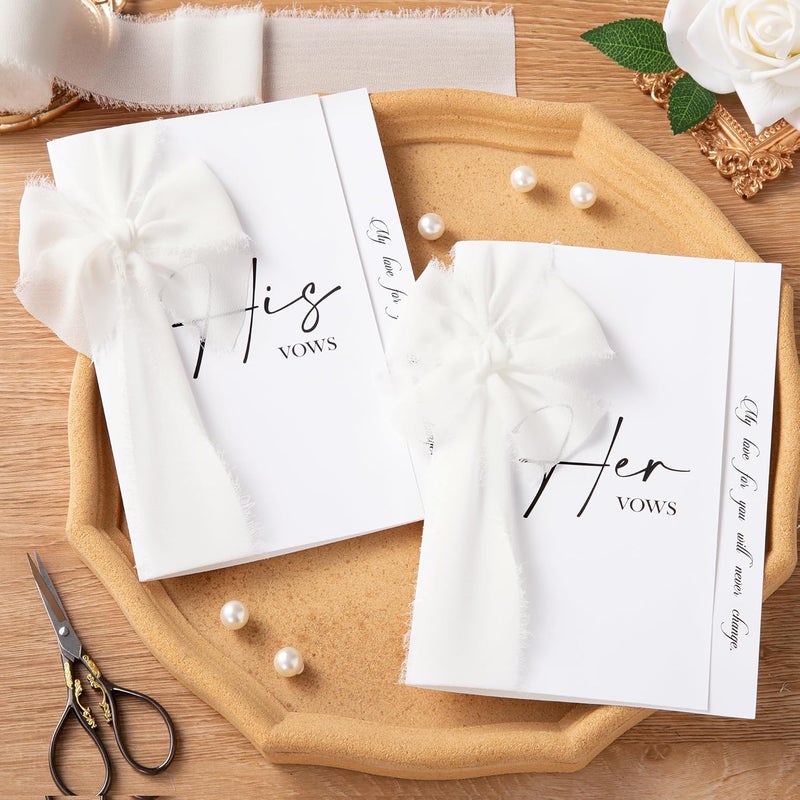 Doris Home Ivory White Chiffon Ribbon for Flower Bouquet, 2" x21Yd Fabric Ribbon for Gift Wrapping, Handmade Frayed Ribbon for Wedding/Christmas Decorations - Image 4