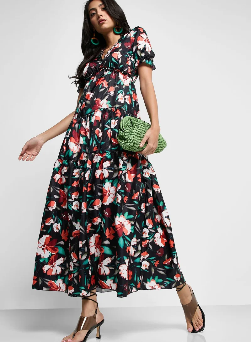 ELLA Floral Print Dress