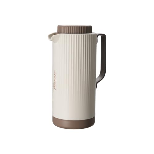 Trueware Amaze ISI Certified Inner Steel Thermoware 1200 ML Hot & Cold Flask Jug, BPA Free, Leak Proof, Ideal for Tea, Coffee, Water, Hot and Cold Beverages - Image 1
