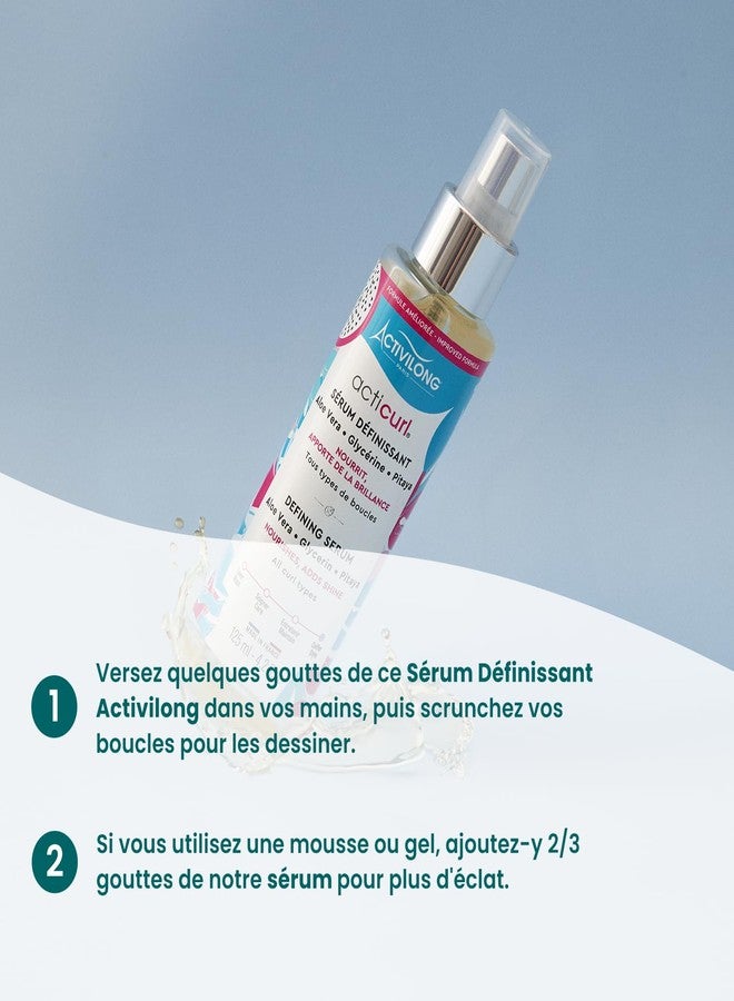 Activilong Acticurl Defining Serum - Define, Enhance, and Nourish Your Curls with Lasting Shine! - Infused with Dragon Fruit and Aloe Vera - Non-Greasy Formula - 300 ml. - Image 5