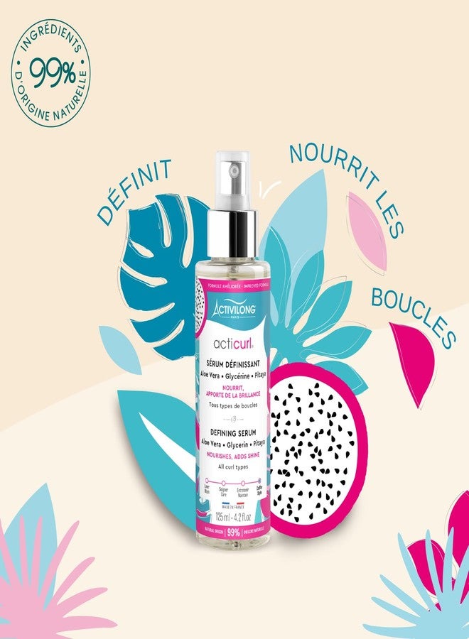 Activilong Acticurl Defining Serum - Define, Enhance, and Nourish Your Curls with Lasting Shine! - Infused with Dragon Fruit and Aloe Vera - Non-Greasy Formula - 300 ml. - Image 2
