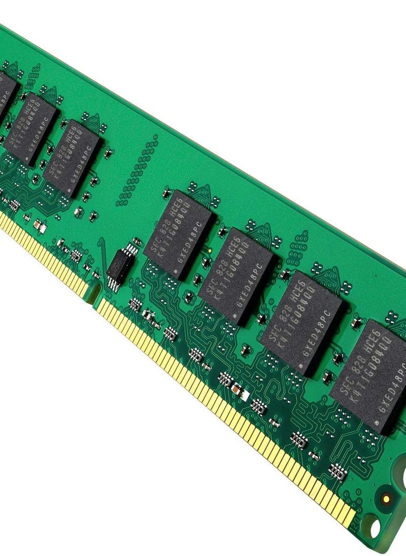 Motoeagle - Motoeagle PC2-5300U 4GB Kit (2GBX2) DDR2 667MHz Udimm RAM 2Rx8 PC2 5300 1.8V Unbuffered Desktop Memory Modules - Image 1