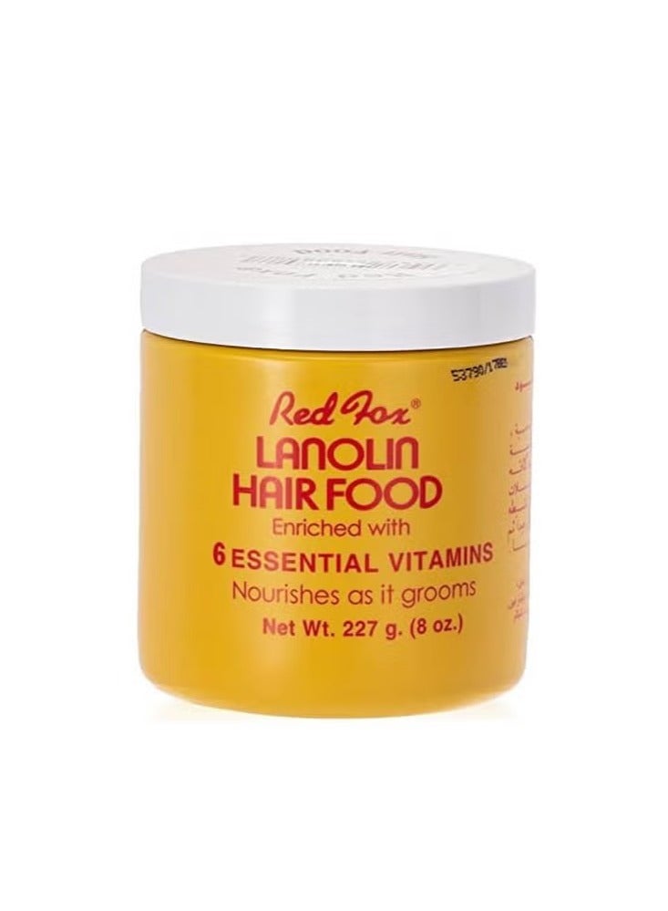 Red Fox Lanolin Hair Treatment Food 227grams - Image 1