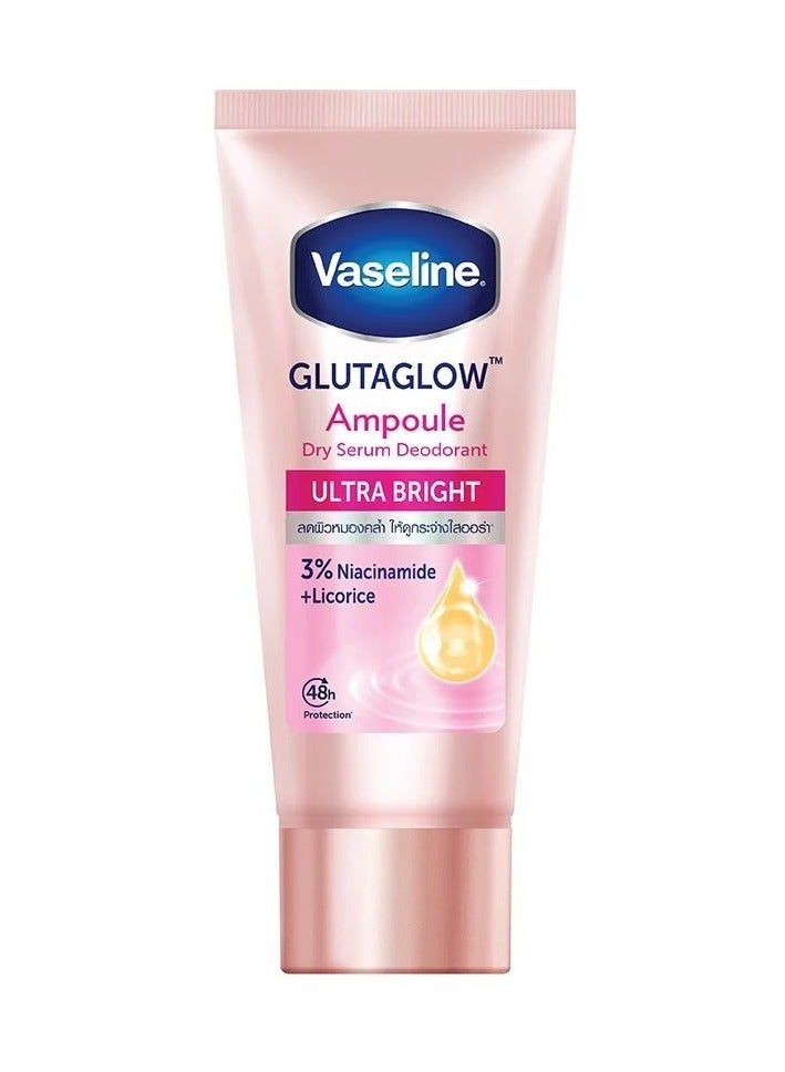 Vaseline GlutaGlow Ampoule Ultra Bright – Whitening & 48H Protection Dry Serum Deodorant with Niac - Image 1