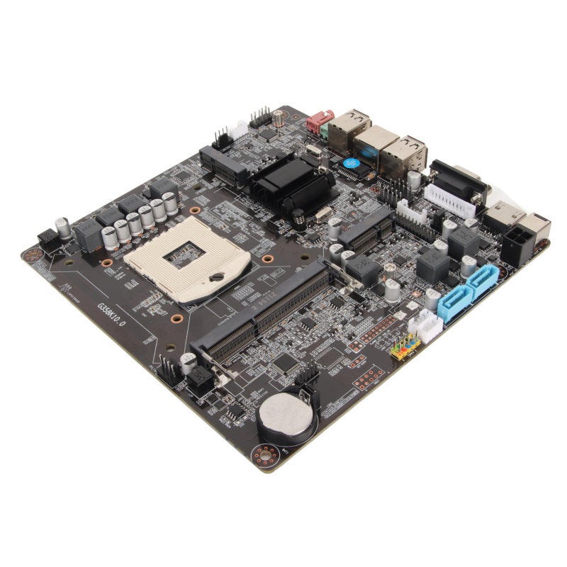 RMC HM65 Motherboard LGA988 Slot DDR3 1600MHz 16GB Mini ITX - Reliable Intel HM65 Chipset Gaming PC Motherboard for Compact Systems - Image 2